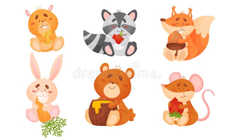 Funny Animals Eating Stock Illustrations – 1,228 Funny Animals Eating Stock  Illustrations, Vectors & Clipart - Dreamstime