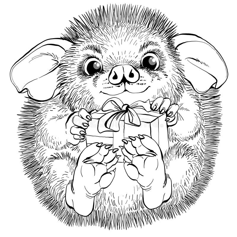 Animals Little Hedgehog Outline Drawing Stock Vector - Illustration of cute, kind: 203982613 Animals Little Hedgehog Outline Drawing Stock Vector - Illustration of cute, kind: 203982613