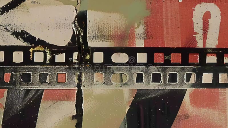 Animated Abstract Grunge Texture Overlay Background royalty free illustration