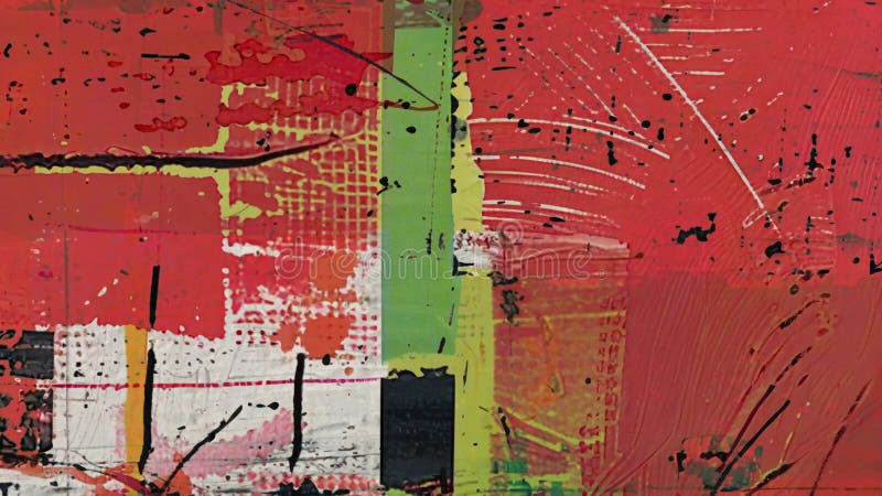Animated Abstract Grunge Texture Overlay Background stock illustration