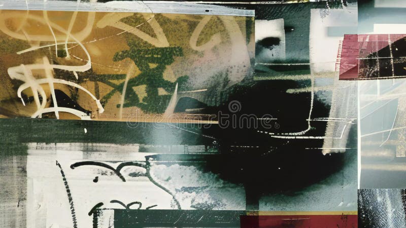Animated Abstract Grunge Texture Overlay Background royalty free illustration