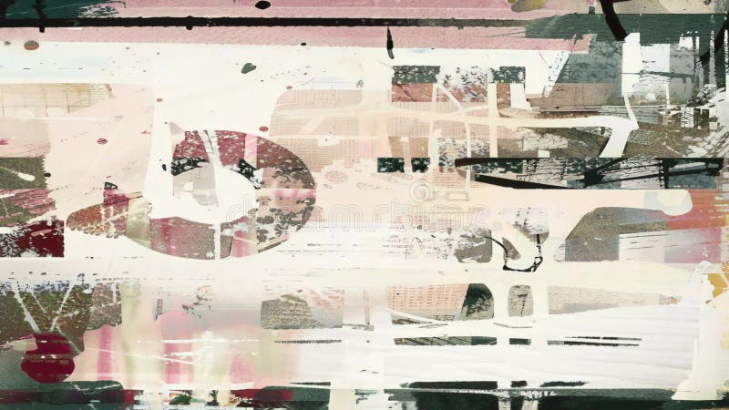 Animated Abstract Grunge Texture Overlay Background vector illustration