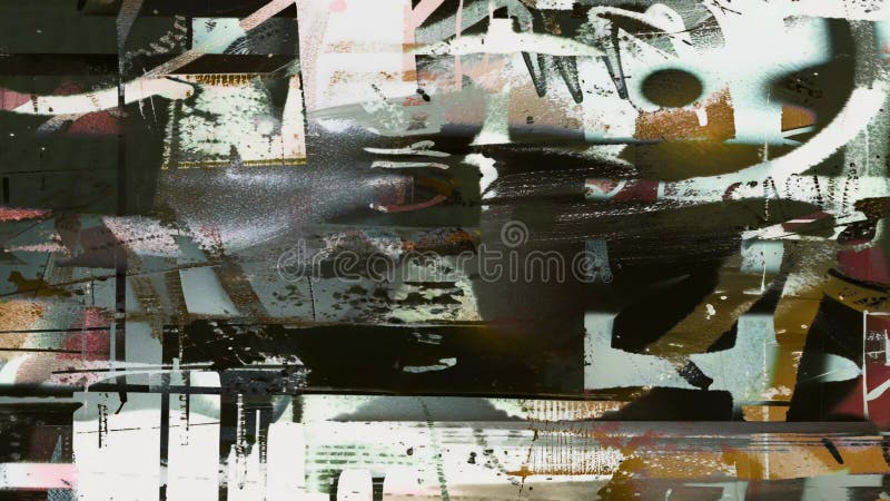 Animated Abstract Grunge Texture Overlay Background royalty free illustration