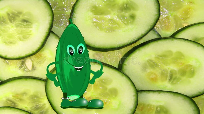 Cucumber funny video shop