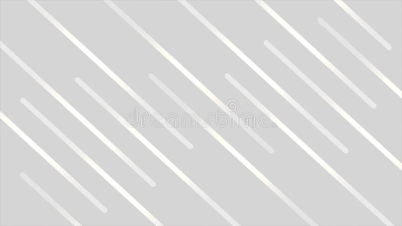 Elegant White color glowing diagonal lines loop able motion background vector illustration