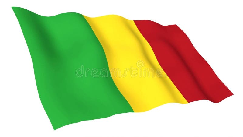 Animated Flag Of Mali Stock Footage Video Of Determination