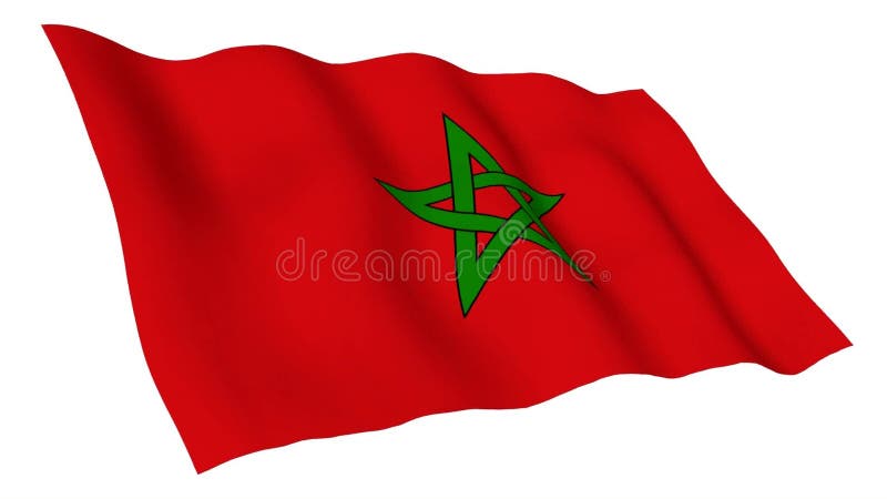 Animated flag of Morocco stock video. Video of national - 47864983 Animated flag of Morocco stock video. Video of national - 47864983