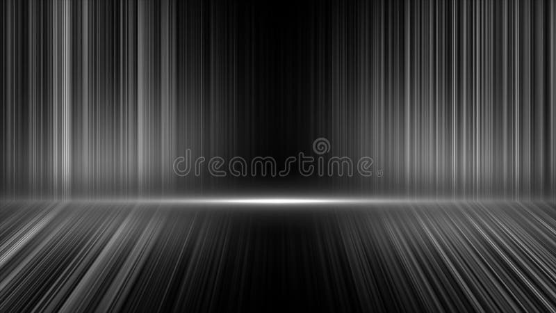 White color multiple lines flowing 3d empty space modern design 3d futuristic background vector illustration