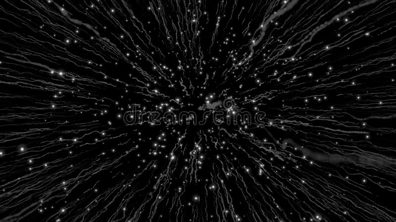 White color sparkling glitter particles motion background royalty free illustration