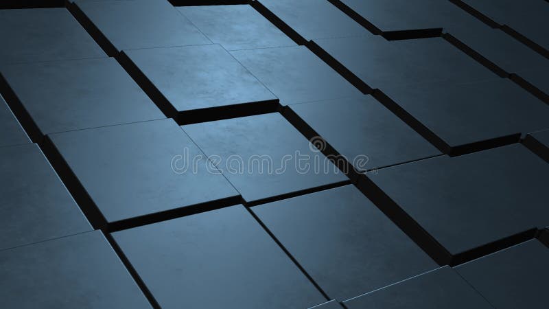 Animation abstract dynamic cube boxes. vector illustration