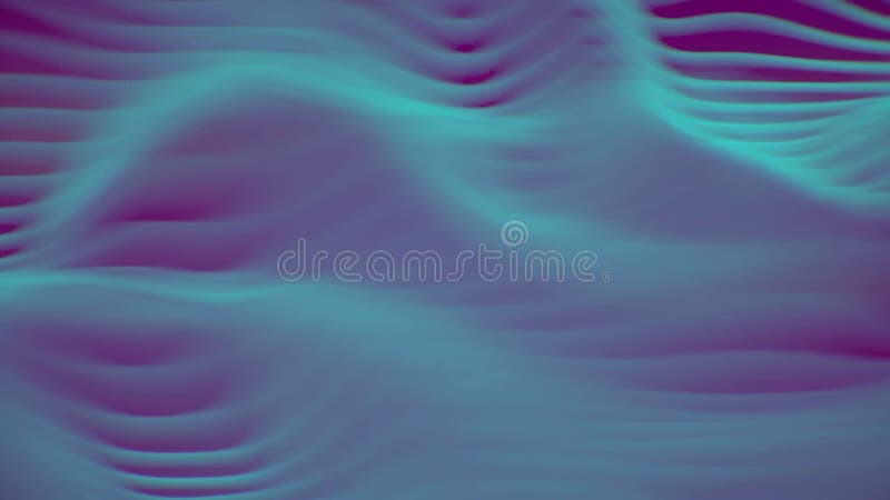 Animation abstraite avec un motif pivotant ressemblant à un rendu 3d à vague illustration libre de droits
