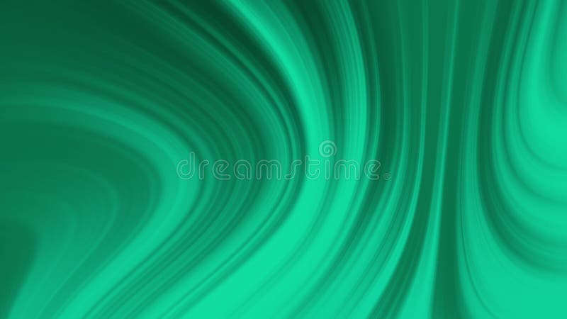 Animation abstraite de fond en boucle liquide dans des tons vert et limpide avec gradient irisé illustration de vecteur