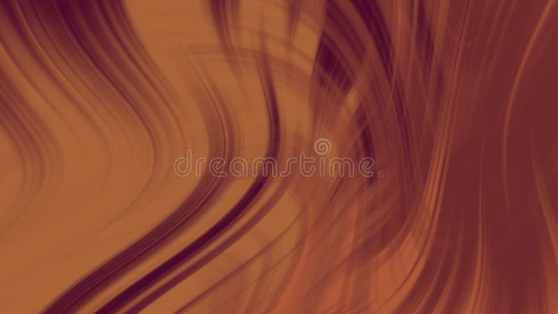 Animation abstraite de fond en boucle liquide dans les tons violet foncé et marron illustration libre de droits