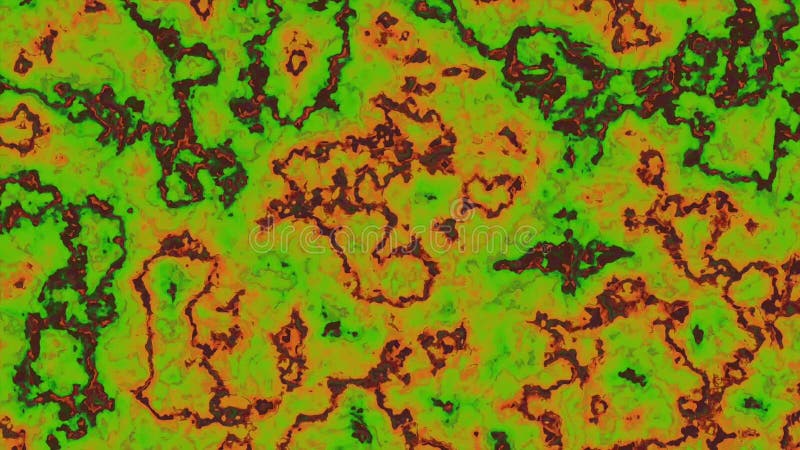 Animation abstraite en marbre liquide. texture abstraite en marbre liquide. le mouvement du marbre abstrait coloré. la turbulence illustration de vecteur