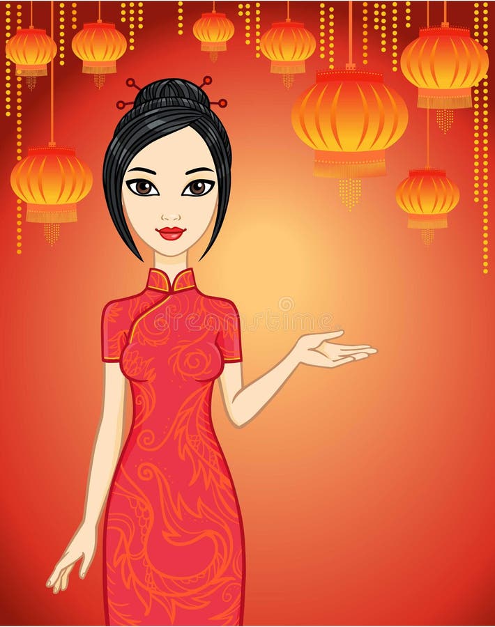 Animation Beautiful Chinese Girl Stock Illustrations – 219 Animation  Beautiful Chinese Girl Stock Illustrations, Vectors & Clipart - Dreamstime