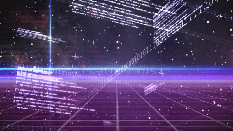 Animation of Cubes, Looping Binary Codes, Lens Flare and Programming ...
