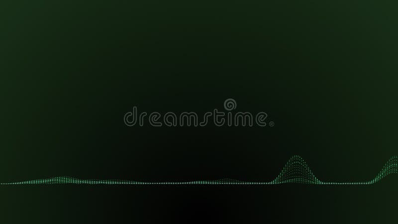 Animation digital flat equalizer vector illustration