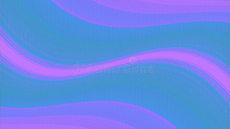 Animation en boucle transparente numérique élégante d'une structure en fil incurvé rendu 3d illustration libre de droits