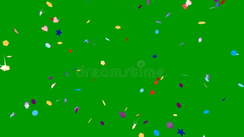 falling hearts green screen falling hearts green screen