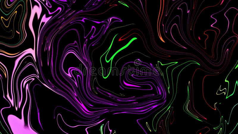 Animation flüssiger Steigung. minimalistic Abdeckungsgesamtlänge der digitalen bunten Fluid Welle elegant. Zusammenfassungsflüssig lizenzfreie abbildung