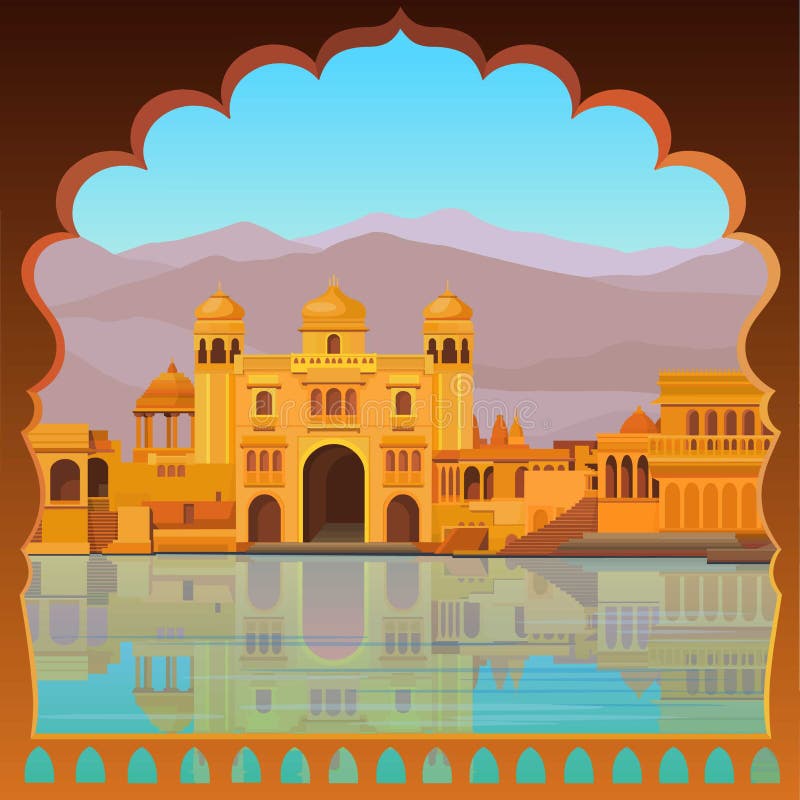 Indian Palace Art Stock Illustrations – 1,318 Indian Palace Art Stock  Illustrations, Vectors & Clipart - Dreamstime