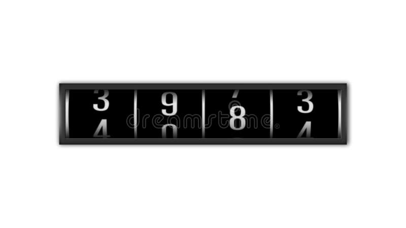 odometer animation