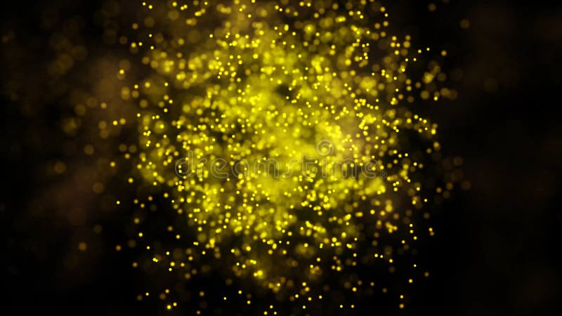 Animation of plexus network from heart symbol on colorful background with flowing of plexus particles. Seamless loop royalty free stock photos