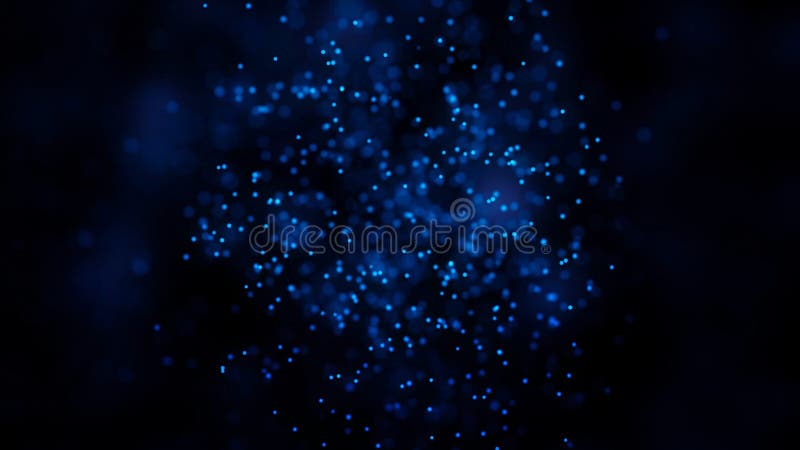 Animation of plexus network from phone symbol on colorful background with flowing of plexus particles. Animation of stock illustration