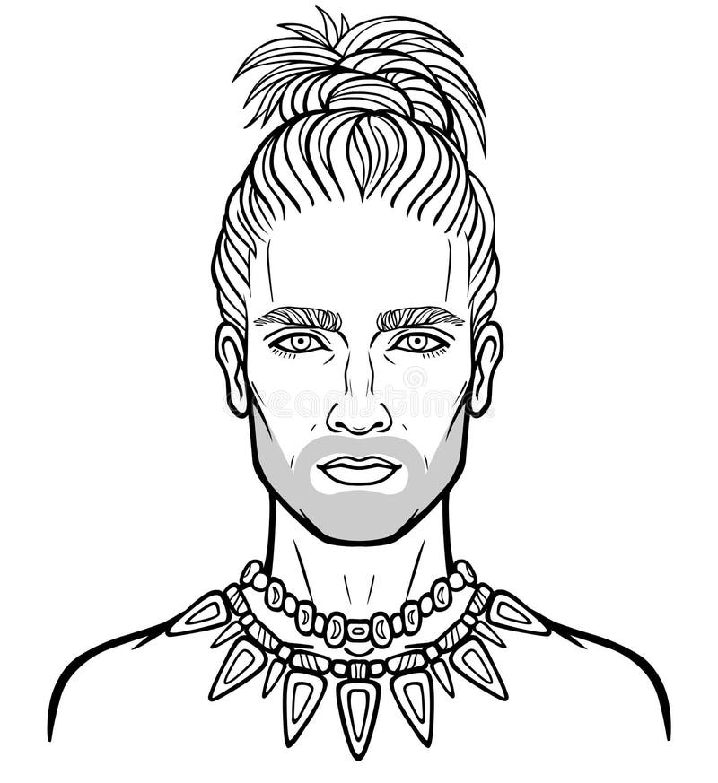 Hair Bun Hairstyle Stock Illustrations – 1,719 Hair Bun Hairstyle Stock ...