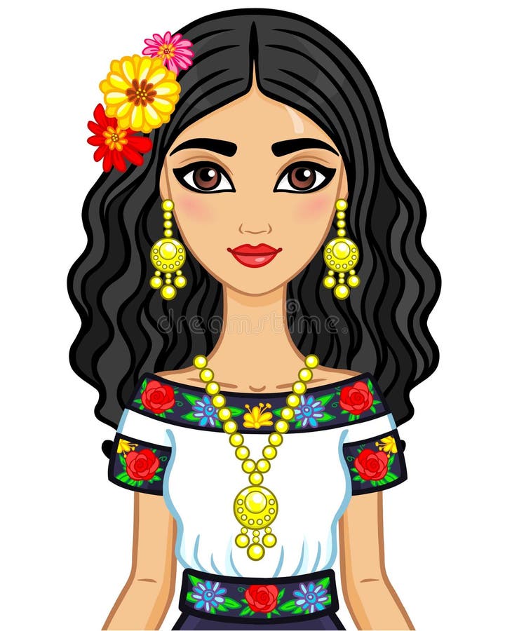 Mexican Girl Stock Illustrations – 4,948 Mexican Girl Stock Illustrations,  Vectors & Clipart - Dreamstime
