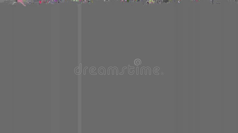 Animation multiple floating green shamrocks on top and bottom vector illustration