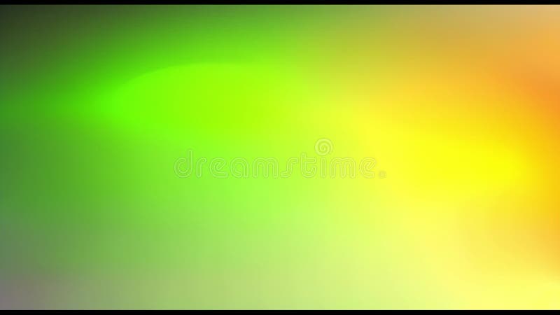 Animation of yellow shade moving on green background stock video footage
