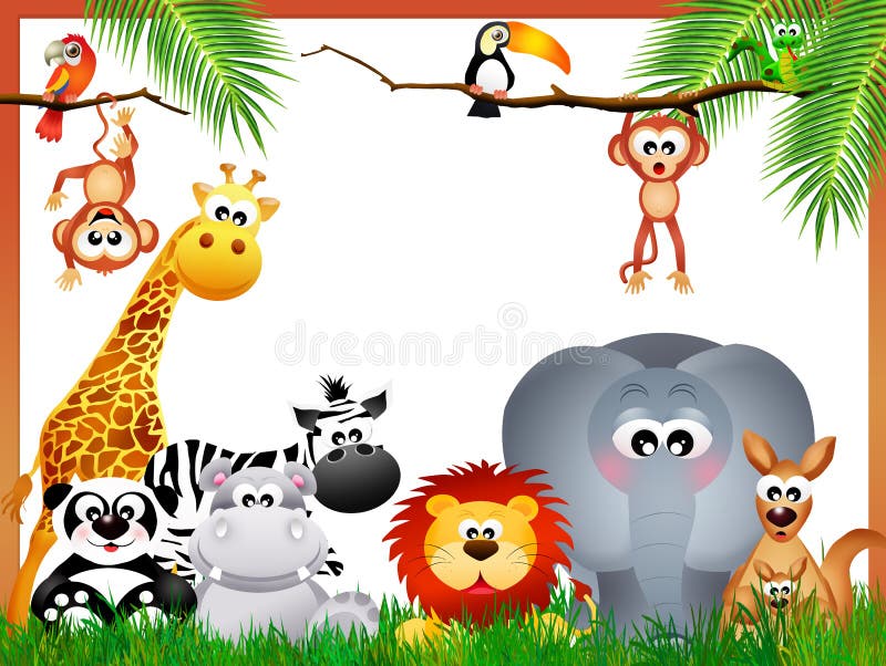 Animaux De Jungle Stock Illustrations Vecteurs And Clipart 56803