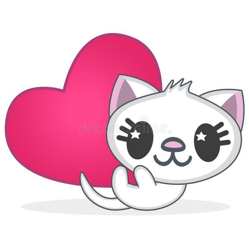 Anime Clipart Pink Cat Kawaii Anime Girl Happy  Free Png Image HubPNG