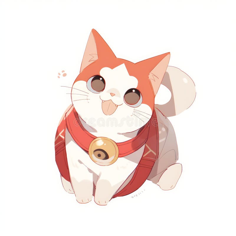 Cat icon. Generative AI 24701464 PNG