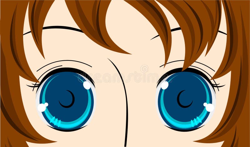 Download Eyes, Anime Eyes, Cartoon Eyes. Royalty-Free Vector