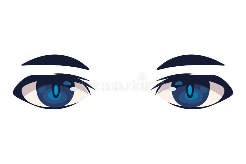 Anime Eyes Stock Illustrations – 13,582 Anime Eyes Stock