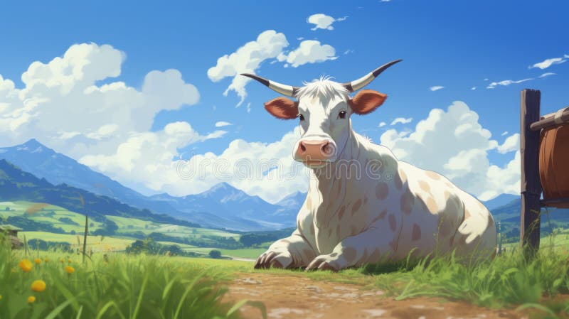 Cartoon cows Free Stock Vectors