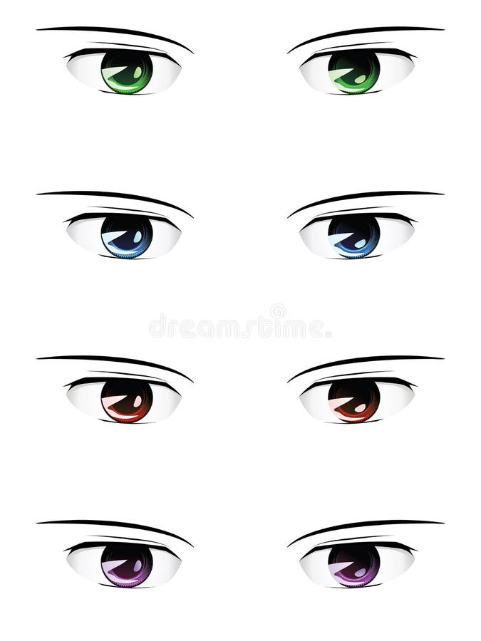 How to Draw Anime Male Eyes