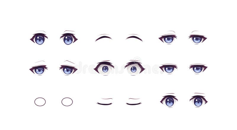 How to Draw Anime Eyes  Anime Eyes StepbyStep Tutorial