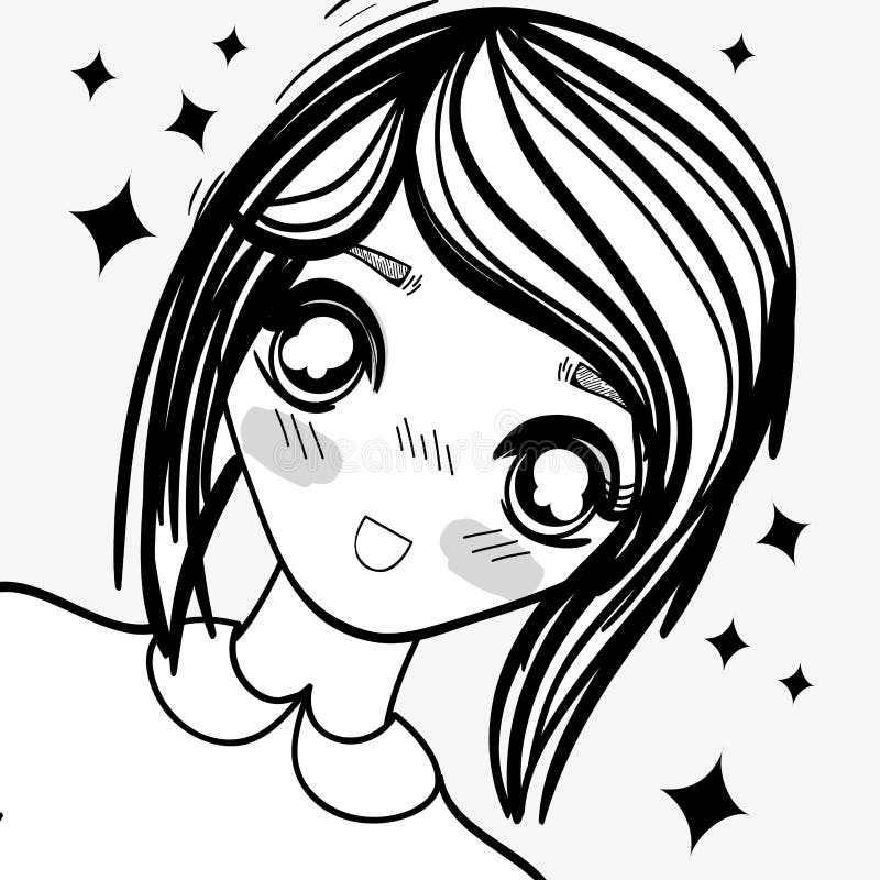Anime Nice Surprised Woman with Stars Stock Vector - Illustration of avatar, cute: 110438539 Anime Nice Surprised Woman with Stars Stock Vector - Illustration of avatar, cute: 110438539