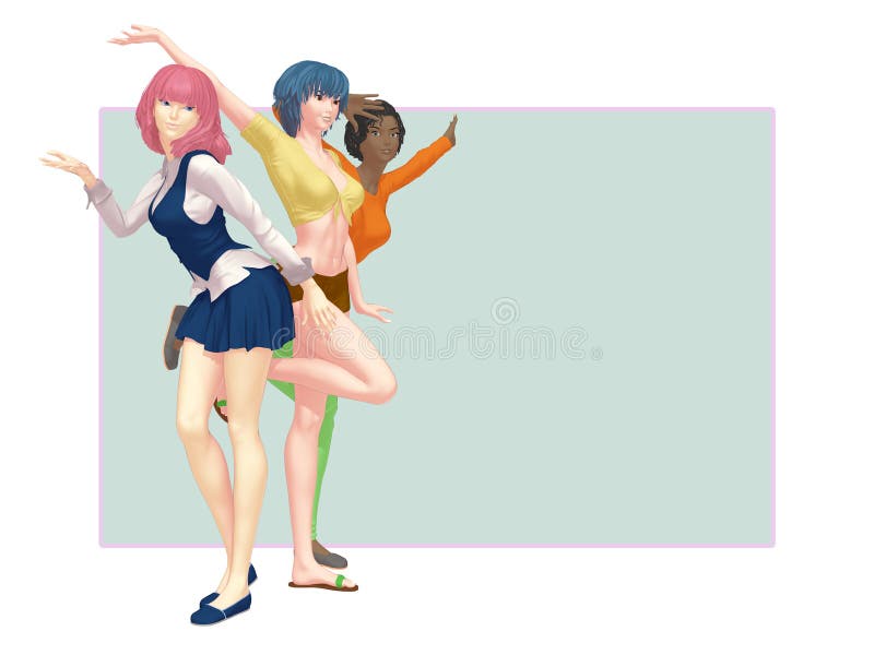 Three Best Friends Girls Stock Illustrations 90 Three Best Friends Girls Stock Illustrations Vectors Clipart Dreamstime