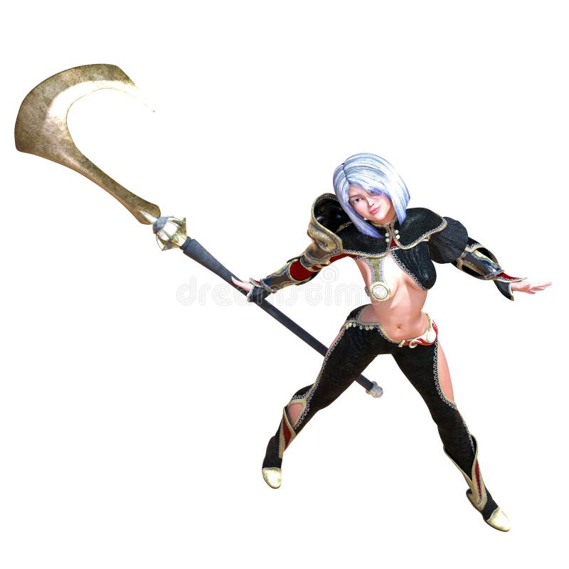 Anime Style Female Warrior Stock Illustration Illustration Of Warrior Anime Style Female Warrior Stock Illustration Illustration Of Warrior