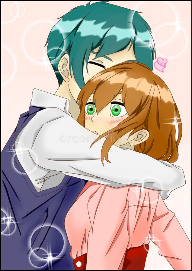 Animeparkram stock illustrationer Animeparkram stock illustrationer