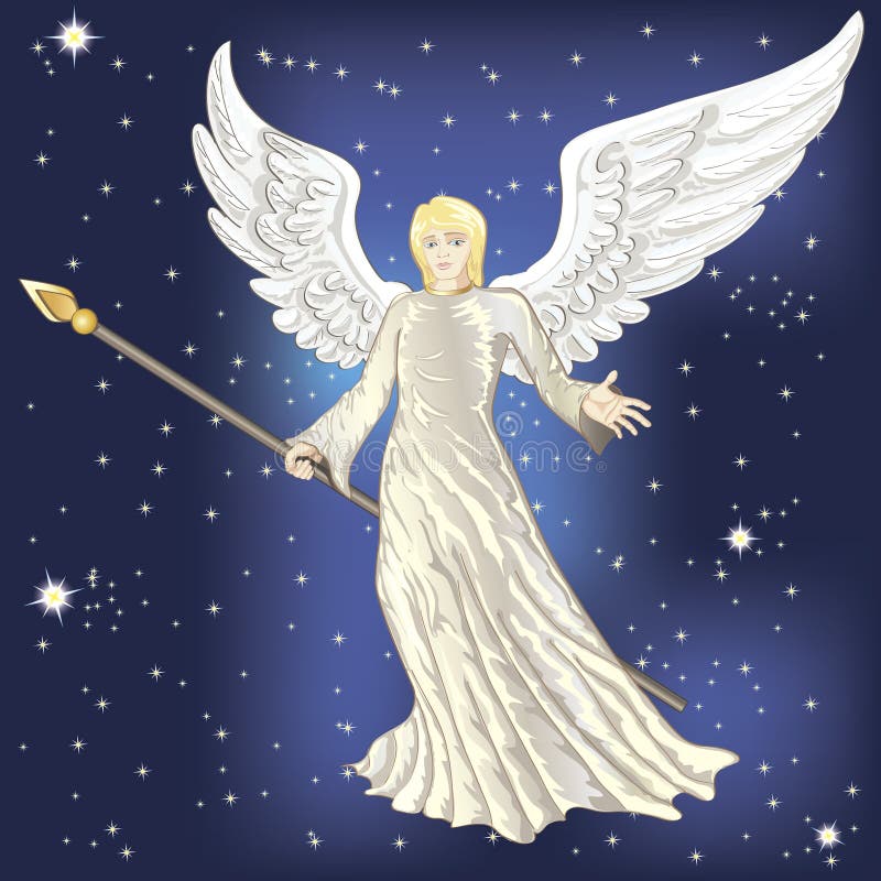 Amor entre anjos ilustração stock. Ilustração de traje - 279333576