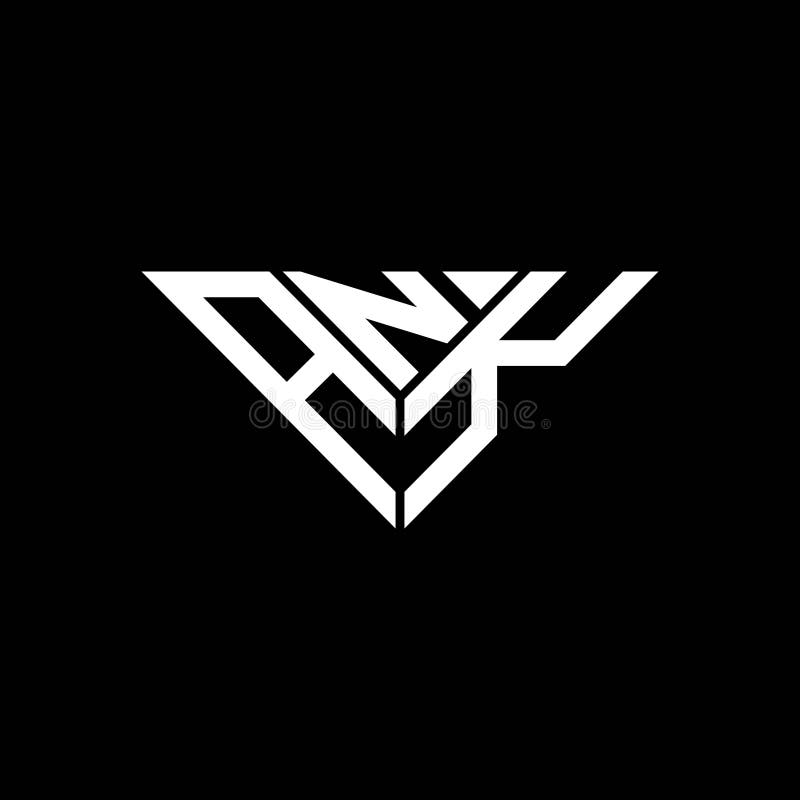 ANK Letter Logo Creative Design with Vector Graphic, Stock Vector