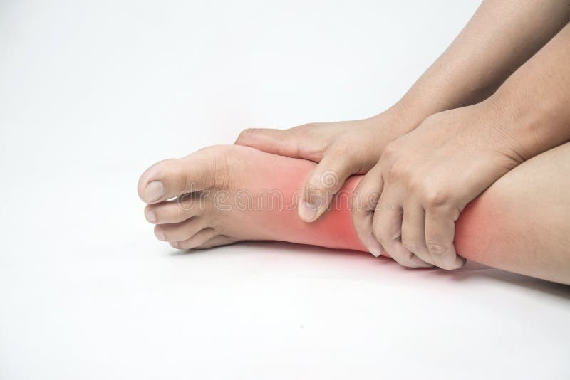 Ankle injury in humans .ankle pain,joint pains people medical royalty free stock photography Ankle injury in humans .ankle pain,joint pains people medical royalty free stock photography