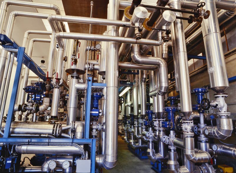 Anlage, Chemische Industrie Stockbild Bild von schmieröl, wasser 58222071