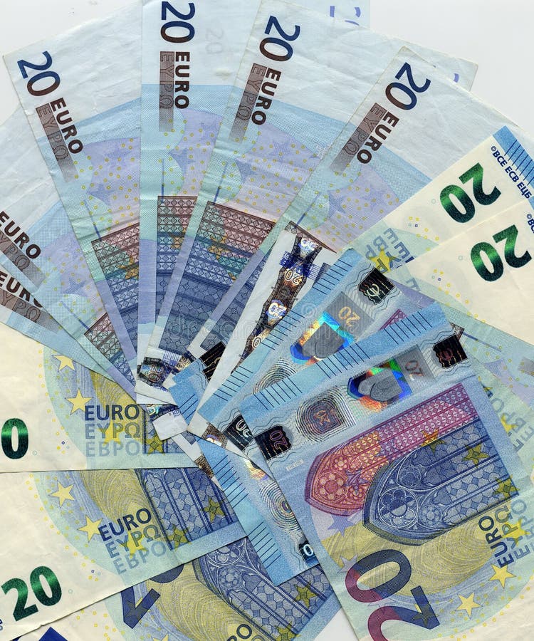 Anmerkung des Euros 20, Hintergrund der Europäischen Gemeinschaft stockfotografie Anmerkung des Euros 20, Hintergrund der Europäischen Gemeinschaft stockfotografie