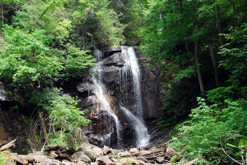 Anna Ruby Falls stock photo